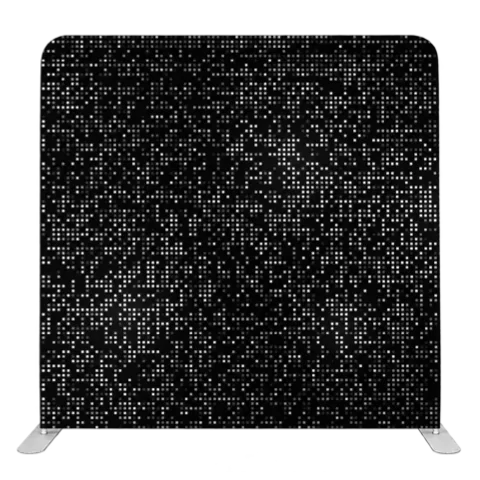 Black sequin pattern backdrop design