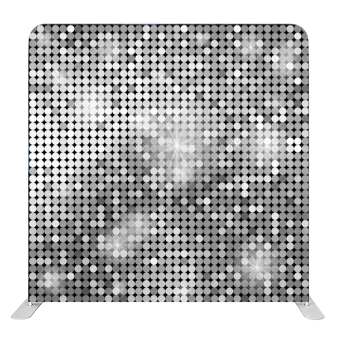 Silver sequin pattern backdrop design
